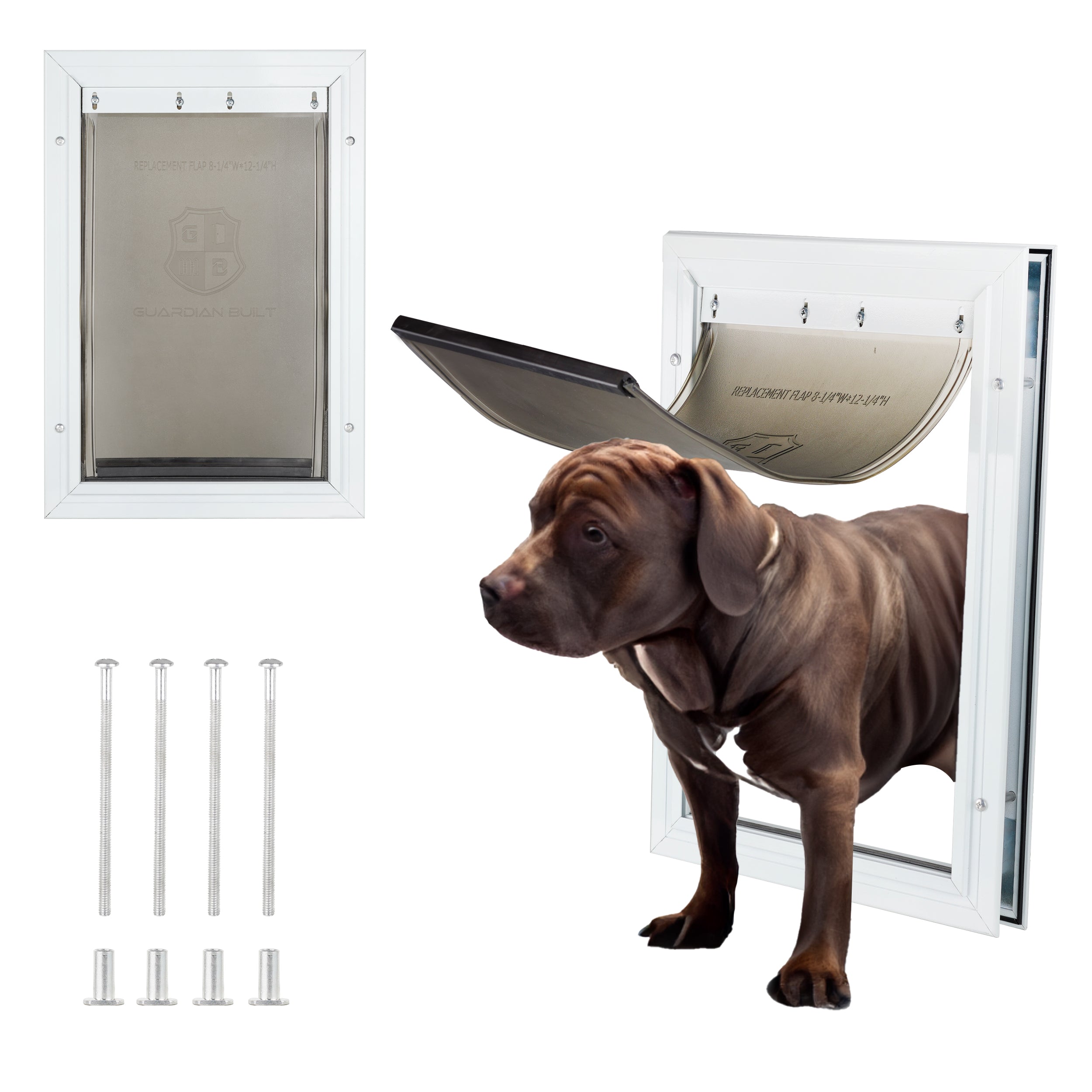 Freedom aluminum pet outlet door