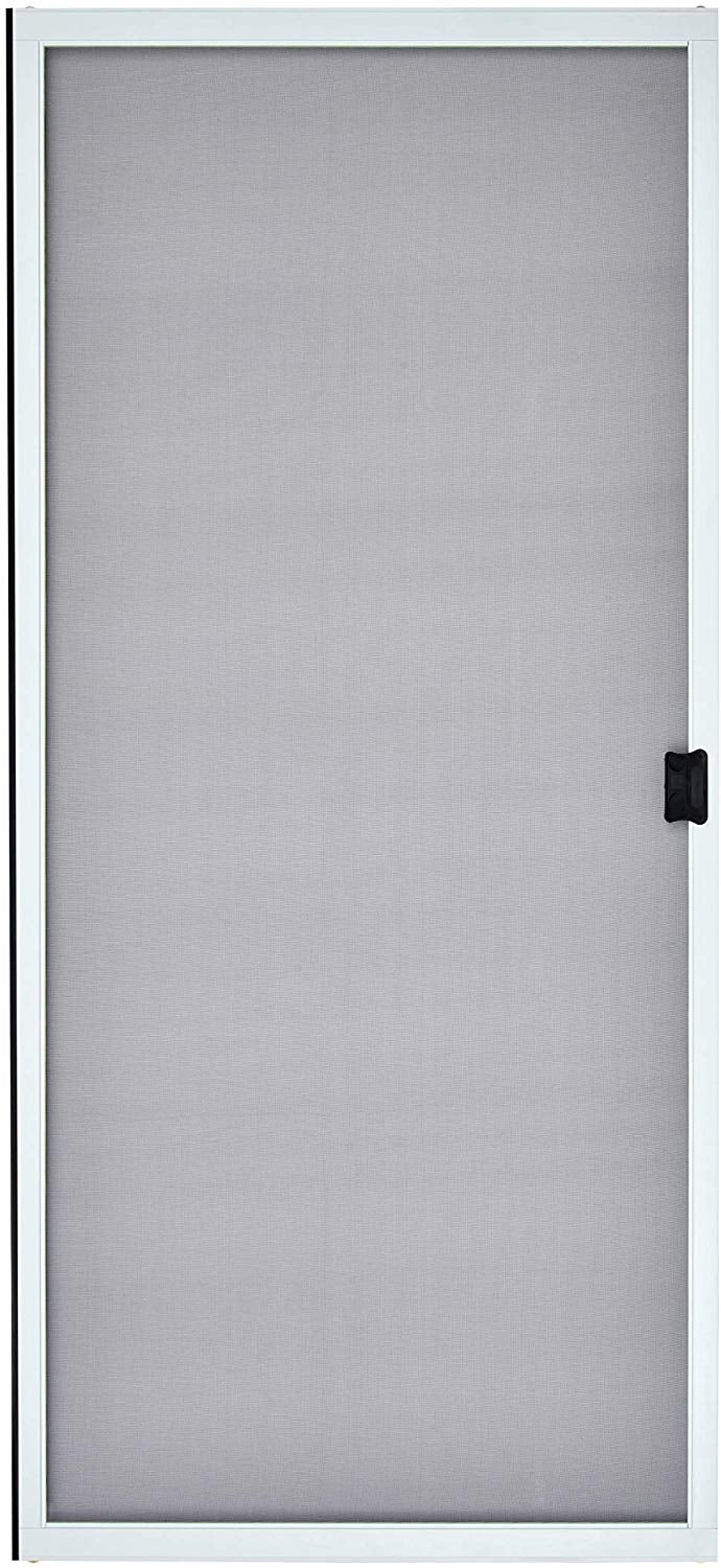 K.D. Standard Aluminum Sliding Patio Screen Door Kit 36" x 80"- 1-7/8" Frame